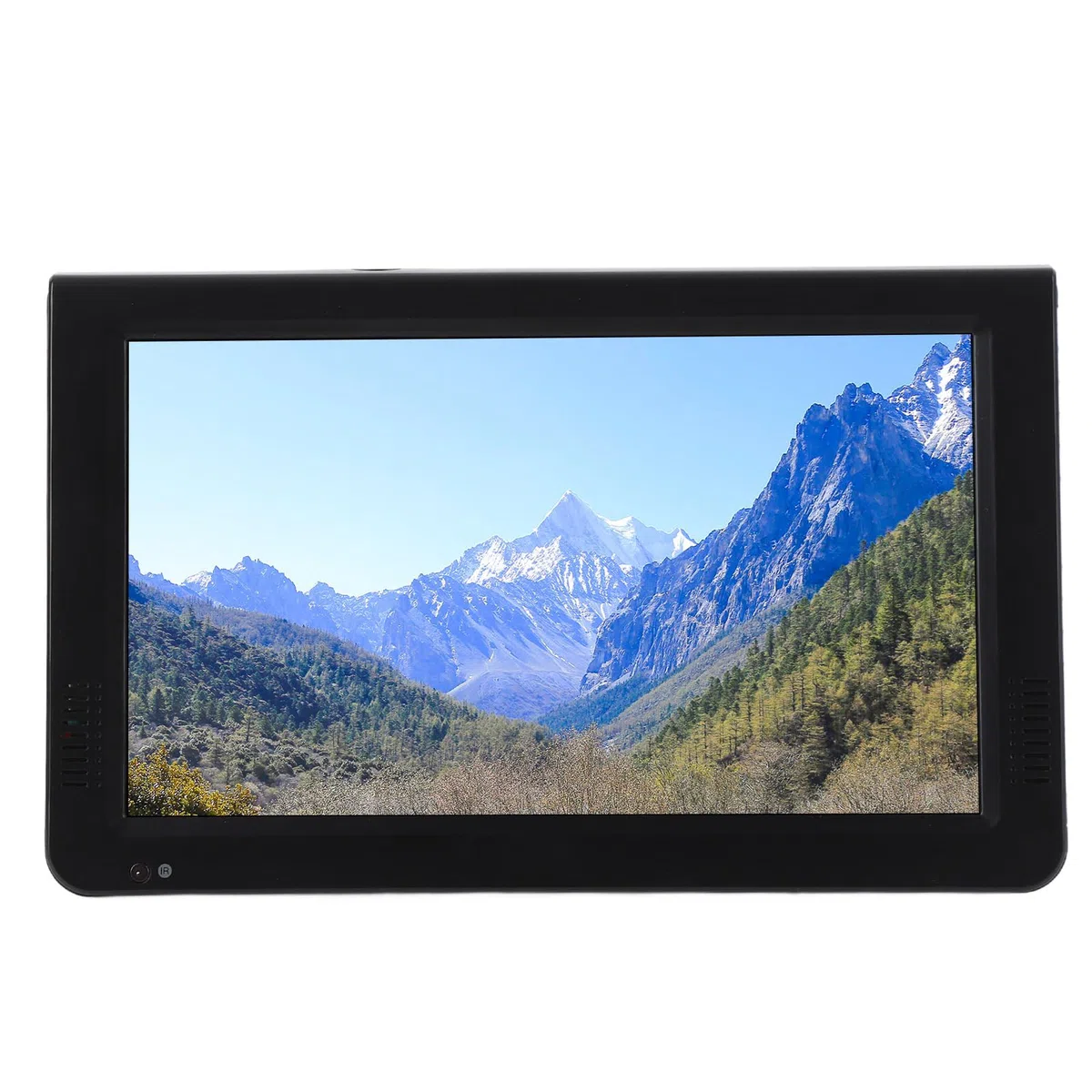XUMIUZIY 10 "Mały Przenośny Telewizor, Cyfrowy Telewizor z Ekranem LED, Bateria 4000 MAh, Tuner o Wysokiej Czułości, Port USB, Kabel do ładowarki Samochodów Ssących, do Biwakowania,