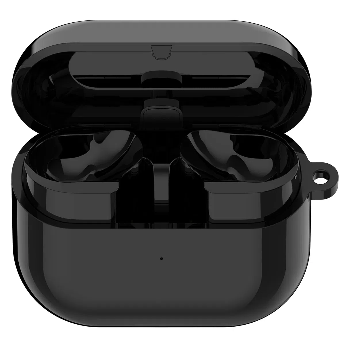 Etui ładujące zapasowe kompatybilne z Samsung Galaxy Buds 3 Pro - Pokrowiec ładujący - Uchwyt na słuchawki SM-R630 (czarny)