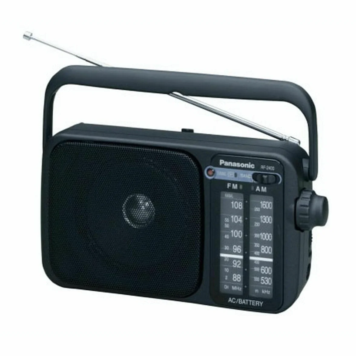 Panasonic RF-2400 przenośne radio FM/AM tuner cyfrowy czarne
