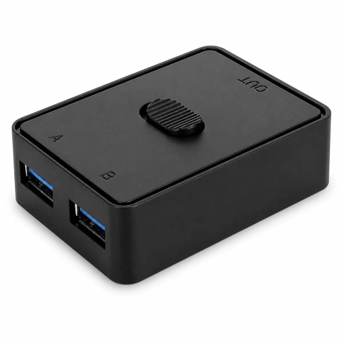 Przełącznik Dwukierunkowy USB 3.0, Dwukierunkowy Przełącznik Przełącznika USB 2 na 1 lub 1 na 2 Wyjścia, Kompatybilny z Systemami Mac i Linux