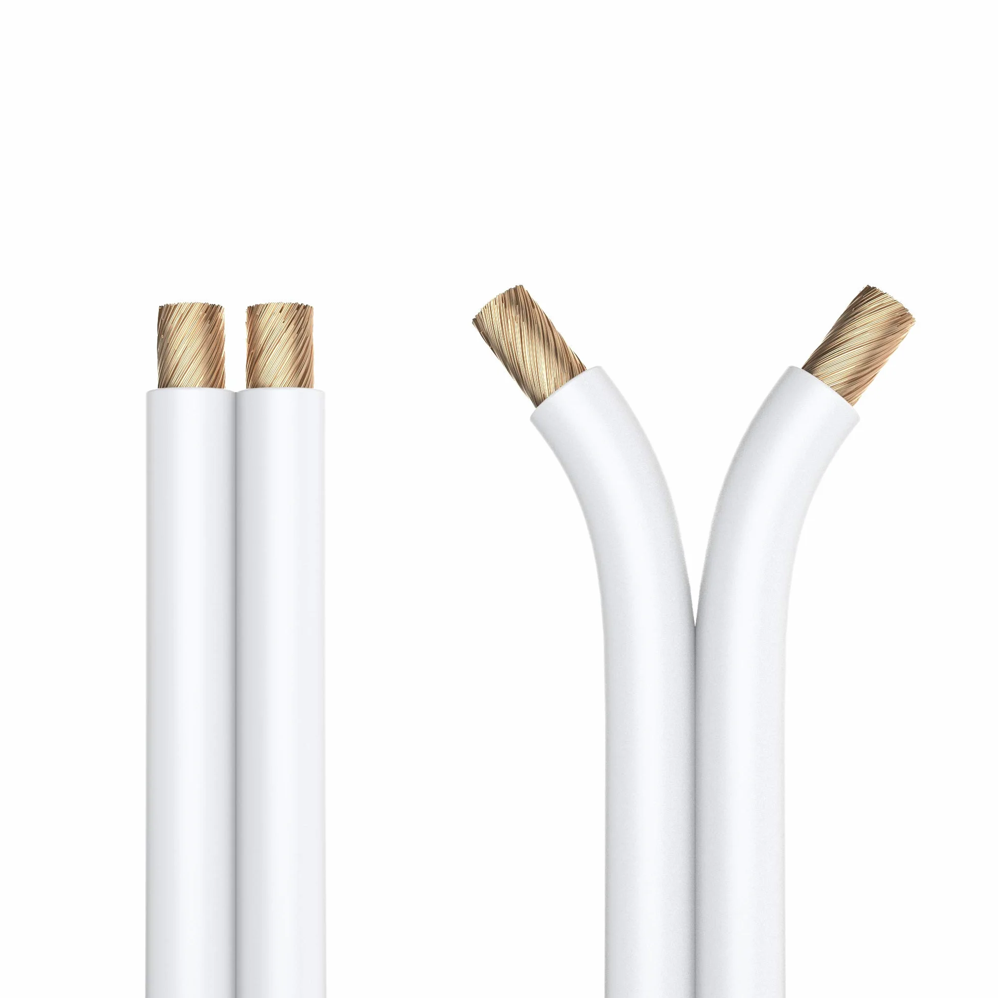 PureLink Kabel głośnikowy OFC 2x4,00 mm² 10,0 m biały