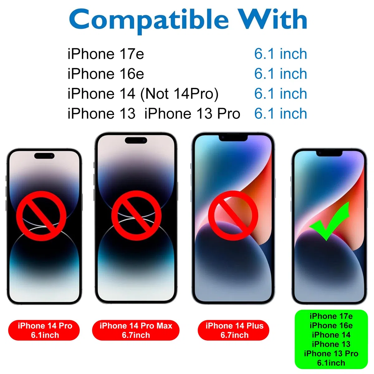 Mothca Prywatność Ochraniacz Ekranu dla iPhone 14/ iPhone 13/ iPhone 13 Pro Matowe Szkło Hartowane, Antyrefleksyjny i Antyszpieg Przezroczysta Folia