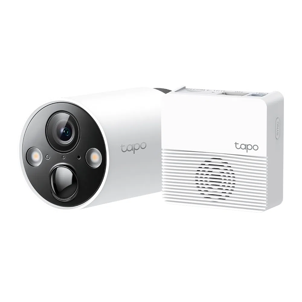 TP-Link Tapo C420S1 | Kamera zewnętrzna 2K QHD z baterią | Pełnokolorowy tryb nocny | Detekcja AI | Obsługa stacji bazowej Tapo H200 | Kompatybilna z Alexa i Google Home
