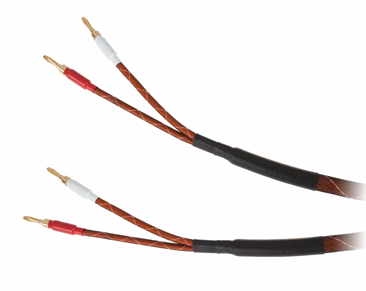 Krüger&Matz Kabel Głośnikowy 3.0m Wtyki Banan KM0335