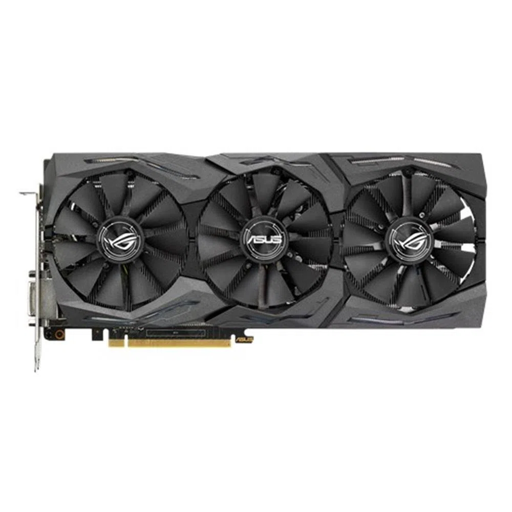 Asus ROG Strix GeForce GTX1060-O6G karta graficzna dla graczy (Nvidia, PCIe 3.0, 6 GB pamięci GDDR5, HDMI, DVI, DisplayPort)