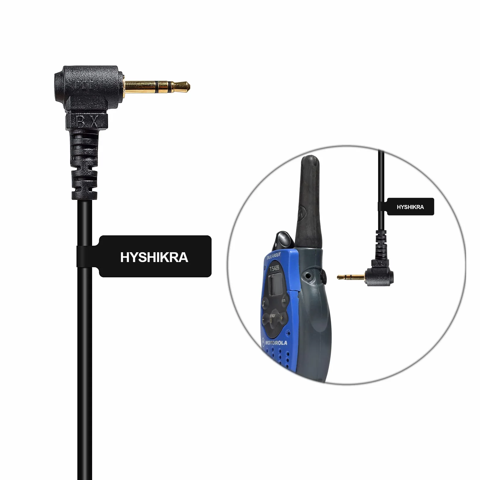 Zestaw słuchawkowy radiowy kompatybilny z Motorola TLKR-T60 T80 T82 T-92 H2O T80 Extreme T82 Extreme Walkie Talkie, lekki, kształt G z mikrofonem (czerwony, 2 szt.)