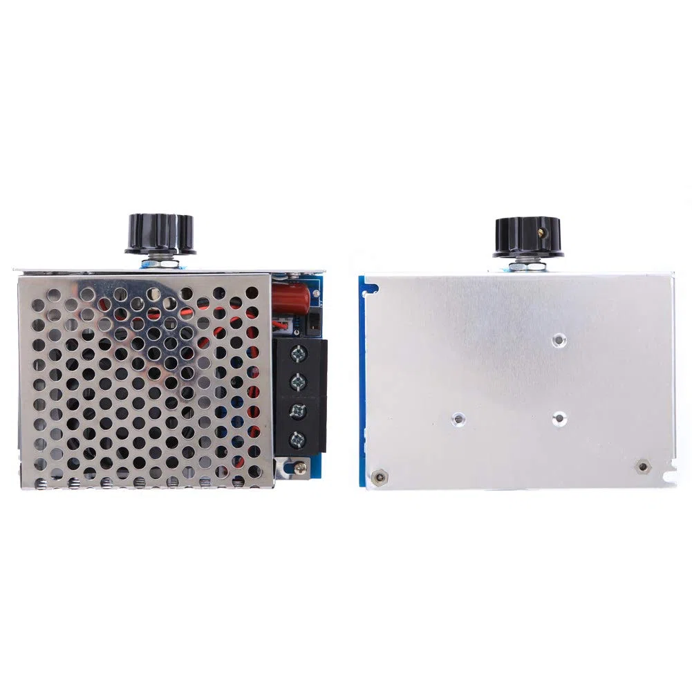 Elektroniczny Tyrystorowy Regulator Napięcia o Bardzo Dużej Mocy 10000 W z Ulepszonym Wentylatorem, Aluminiowa Obudowa do Inżynierii Oświetleniowej, Sterowanie Ogrzewaniem