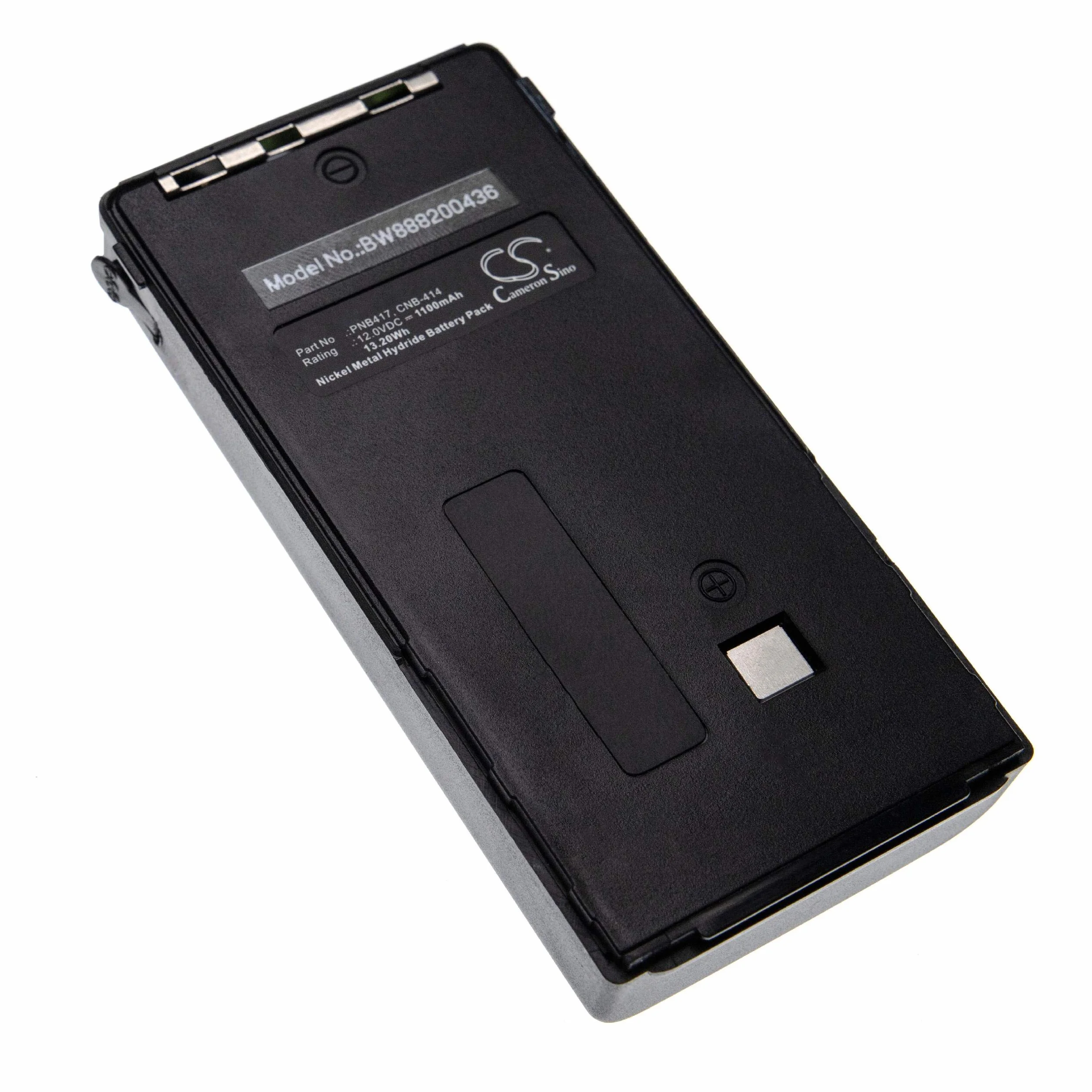 vhbw Bateria pasująca do Star Hunter PA2099, PA4099, PA5099, PA5499, PA6099 krótkofalówka, Walkie Talkie (1100 mAh, 12 V, NiMH)