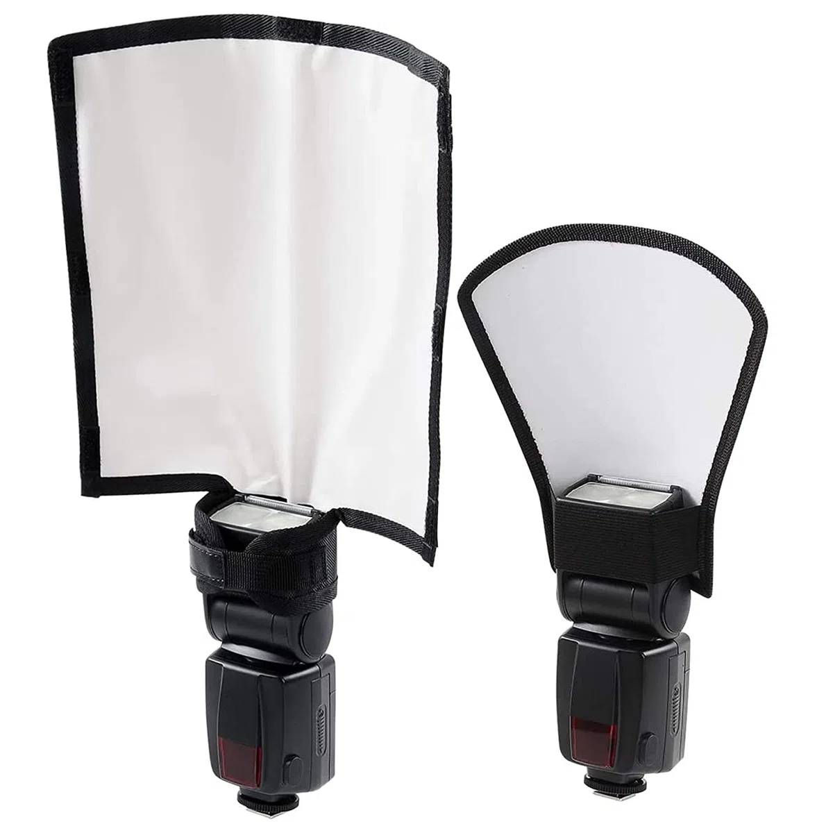 2 szt. Dyfuzor błyskowy Reflektor Flash Softbox Błysk Dyfuzor Speedlite Przenośny Okrągły Softbox Speedlite Uniwersalny Błysk Dyfuzor Flash Uniwersalny Przenośny Dyfuzor Błyskawiczny do fotografii