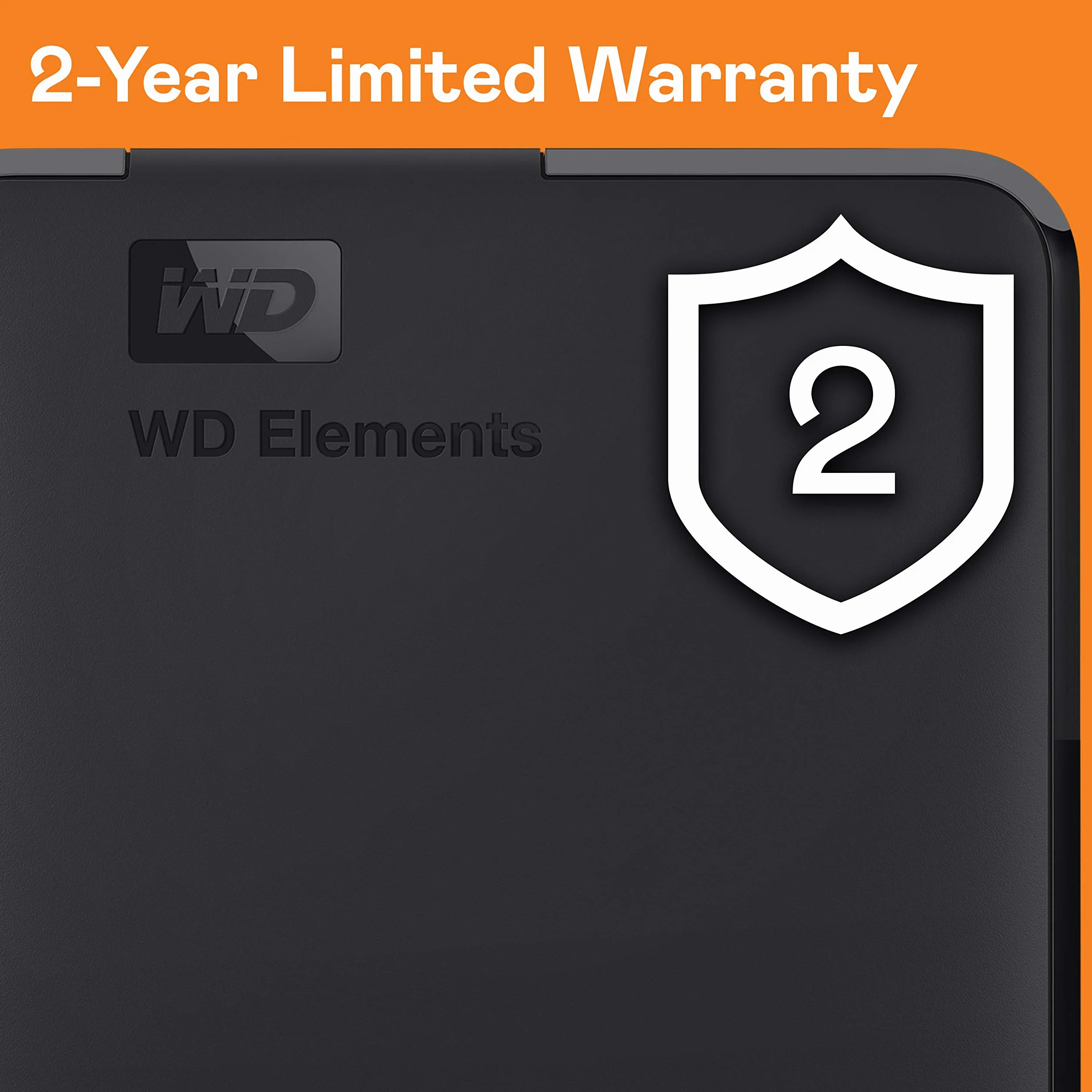 WD 5TB Elements Portable External Hard Drive, USB 3.0 - WDBU6Y0050BBK-WESN (Renewed)