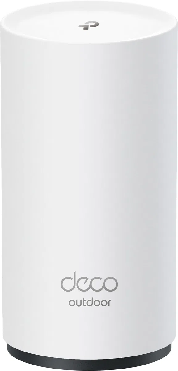 TP-Link Wi-Fi 7 Deco BE25-Outdoor Mesh WiFi BE3600Mbps, punkt dostępowy zewnętrzny, dwuzakresowy, 2 porty 2,5Gbps, IP65, 4 anteny wewnętrzne, odporność na kurz/wodę, montaż na słupie/ścianie