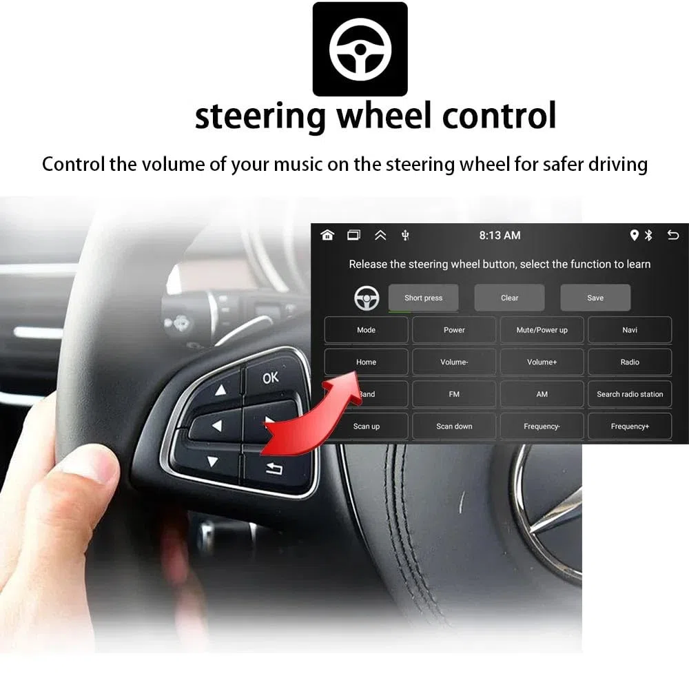 Multimedialny ekran dotykowy AHD Nawigator GPS Canbus RDS/FM DIN SWC Radio odtwarzacz stereo Bluetooth WiFi CarPlay Android kompatybilny z Seat Mii/Skoda citigo E-Citigo/V W UP/Seat lbiza ST Sport