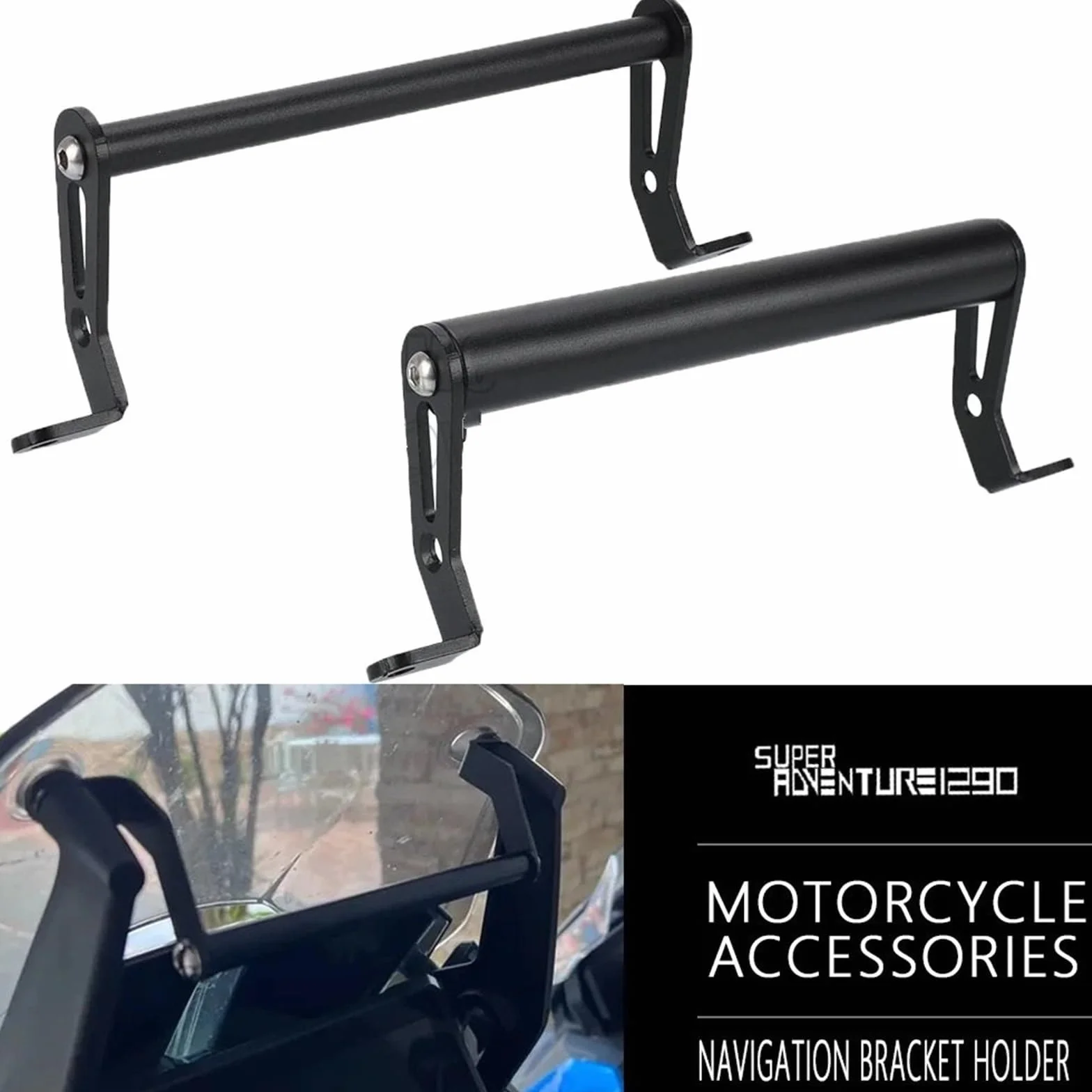 Uchwyt do nawigacji GPS Akcesoria motocyklowe pasujące do modelu 1290 Super Adventure SR 2017-2024 Uchwyt na telefon z nawigacją GPS Motocyklowy uchwyt do nawigacji(GY6125 1)