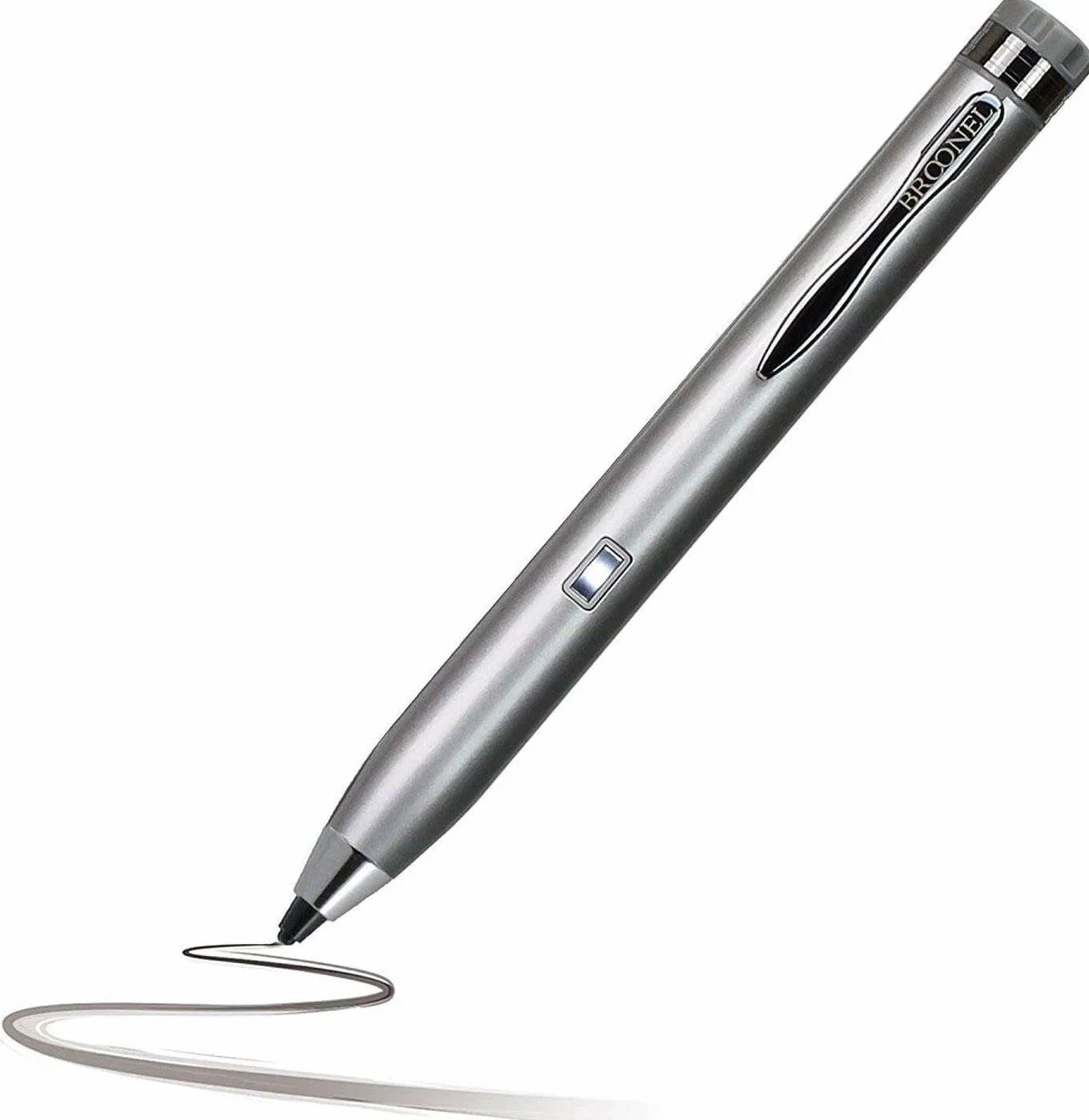 Silver Fine Point Cyfrowy aktywny rysik - kompatybilny z tabletem dla dzieci PRITOM 20.3 cm