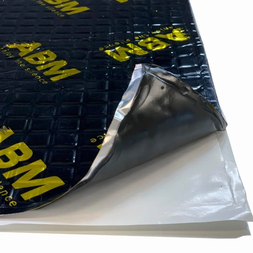 ABM Alubutyl Black mata izolacyjna samoprzylepna 2,0 mm x 40 cm x 5 m 2 m² Anti Dröhn