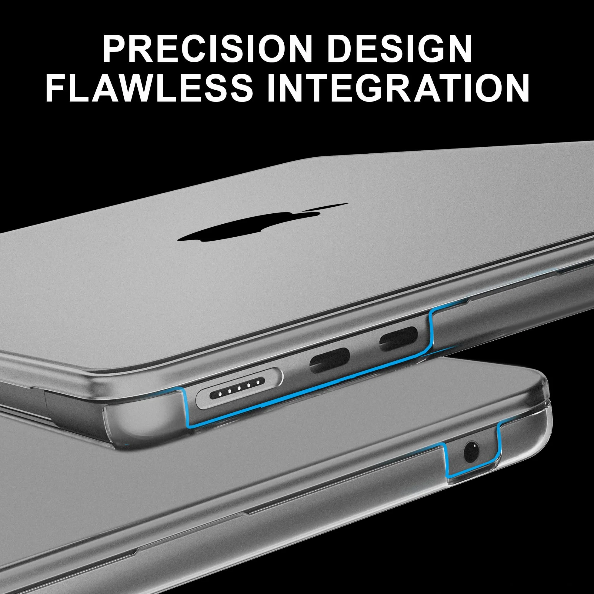 Etui kompatybilne z 2026 MacBook Air 15 cala M5 M4 M3 M2 Obudowa Ochronna 2025 2024 2023 A3448 A3241 A3114 A2941, Ultra-cienki Hard Case 15,3”, Matowy Przezroczysty