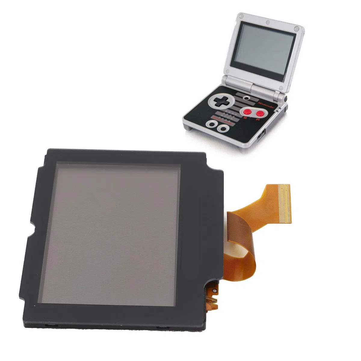 Ekran LCD Konsoli do Gier, Wymiana Ekranu LCD Automatu do Gier dla Konsoli Game Boy Advance SP dla Konsoli GBA SP AGS 001