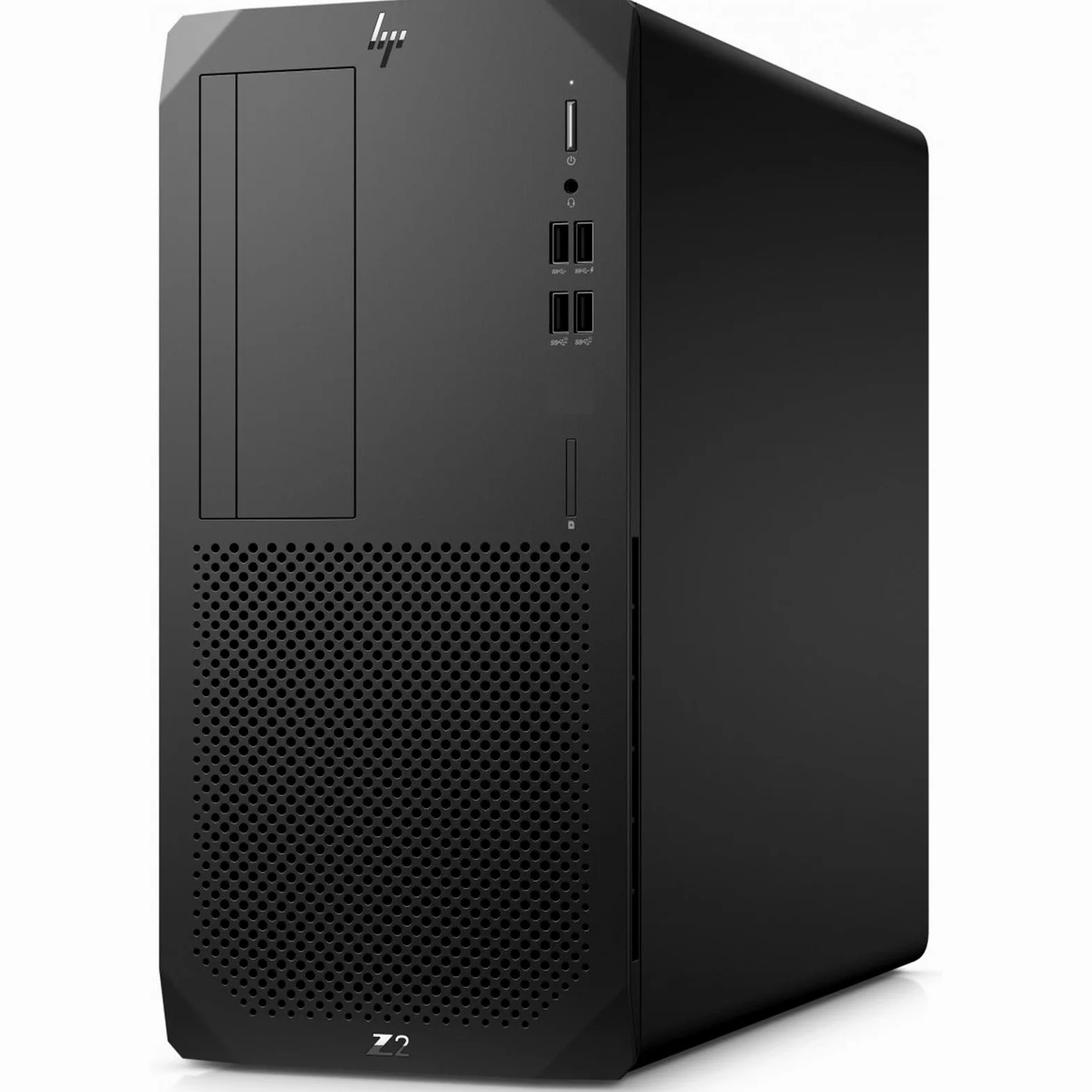 HP PC komputer stacjonarny stacja robocza Z2 G5, procesor Core i5-10400, pamięć 16 GB RAM, dysk SSD 512 GB, Windows 11 Pro (odnowiony)