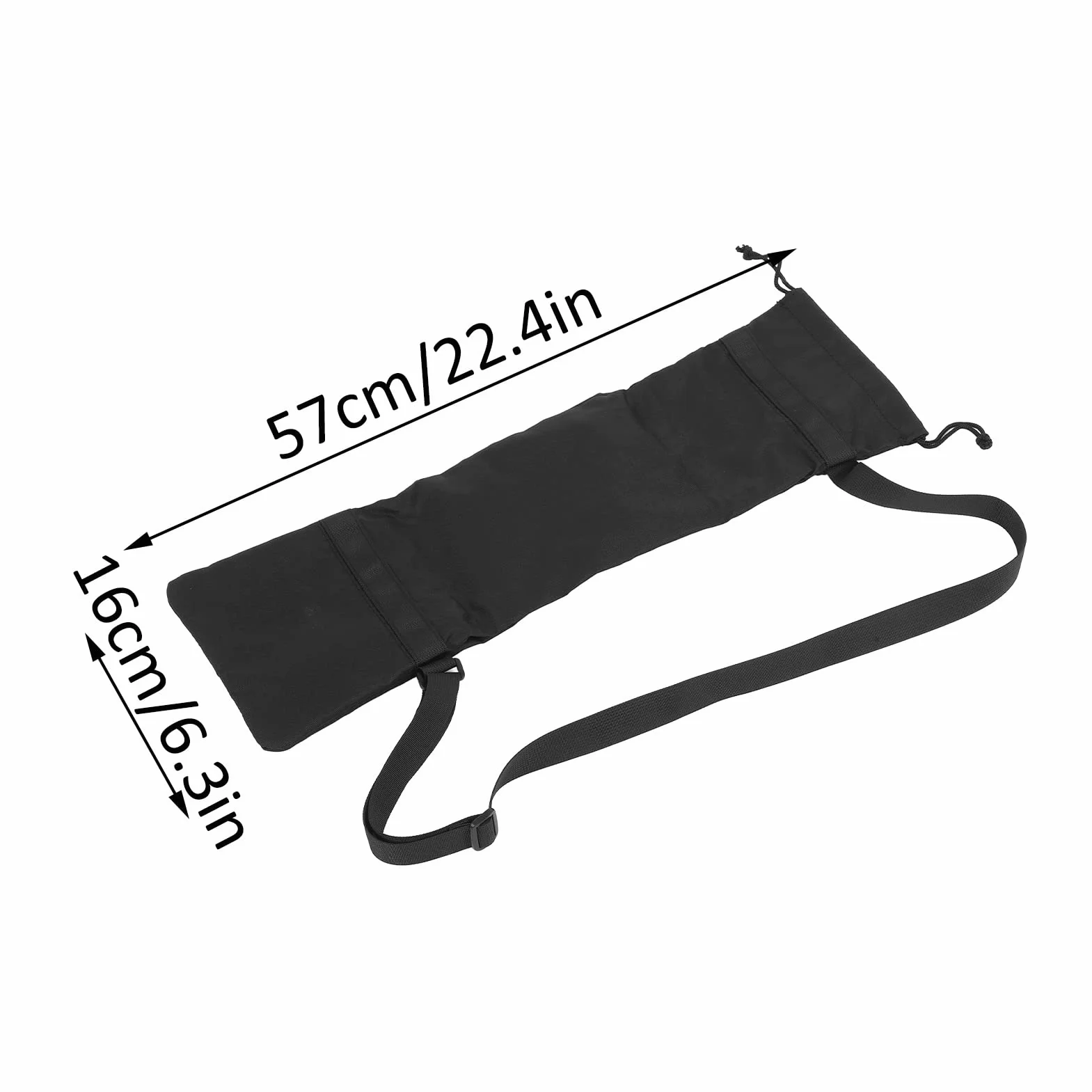 Monopod Lekka torba do przenoszenia, ręczny statyw odporny na zużycie Statyw oświetleniowy Monopod Futerał na aparat z paskiem na ramię do studia na sprzęt fotograficzny(mały)