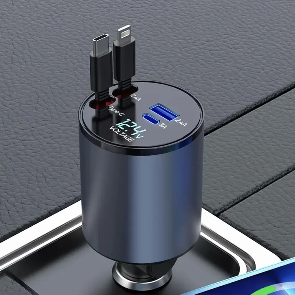 Ładowarki samochodowe do BYD Dolphin, ładowarka samochodowa szybkie ładowanie ładowarka USB adapter samochodowy ładowarka do telefonu samochodowego mini ładowarka gniazdo zapalniczki, A