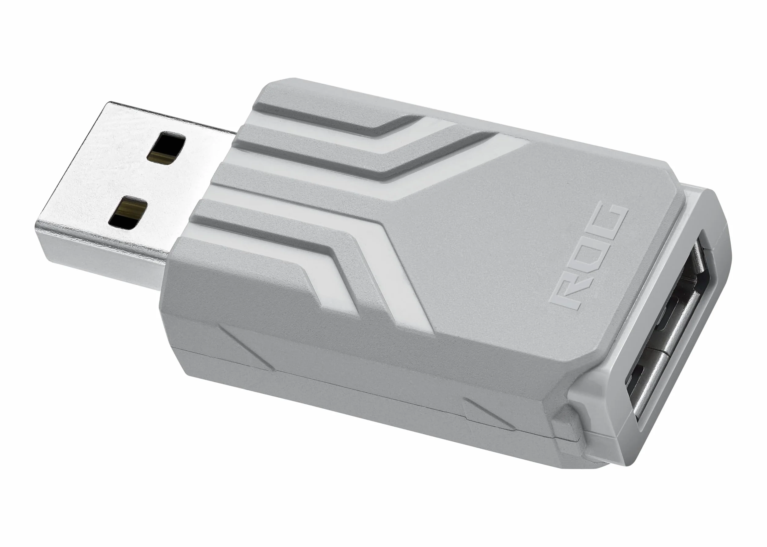 ASUS ROG Polling Rate Booster Biały 8000 Hz SpeedNova Synchronizacja Monitorów