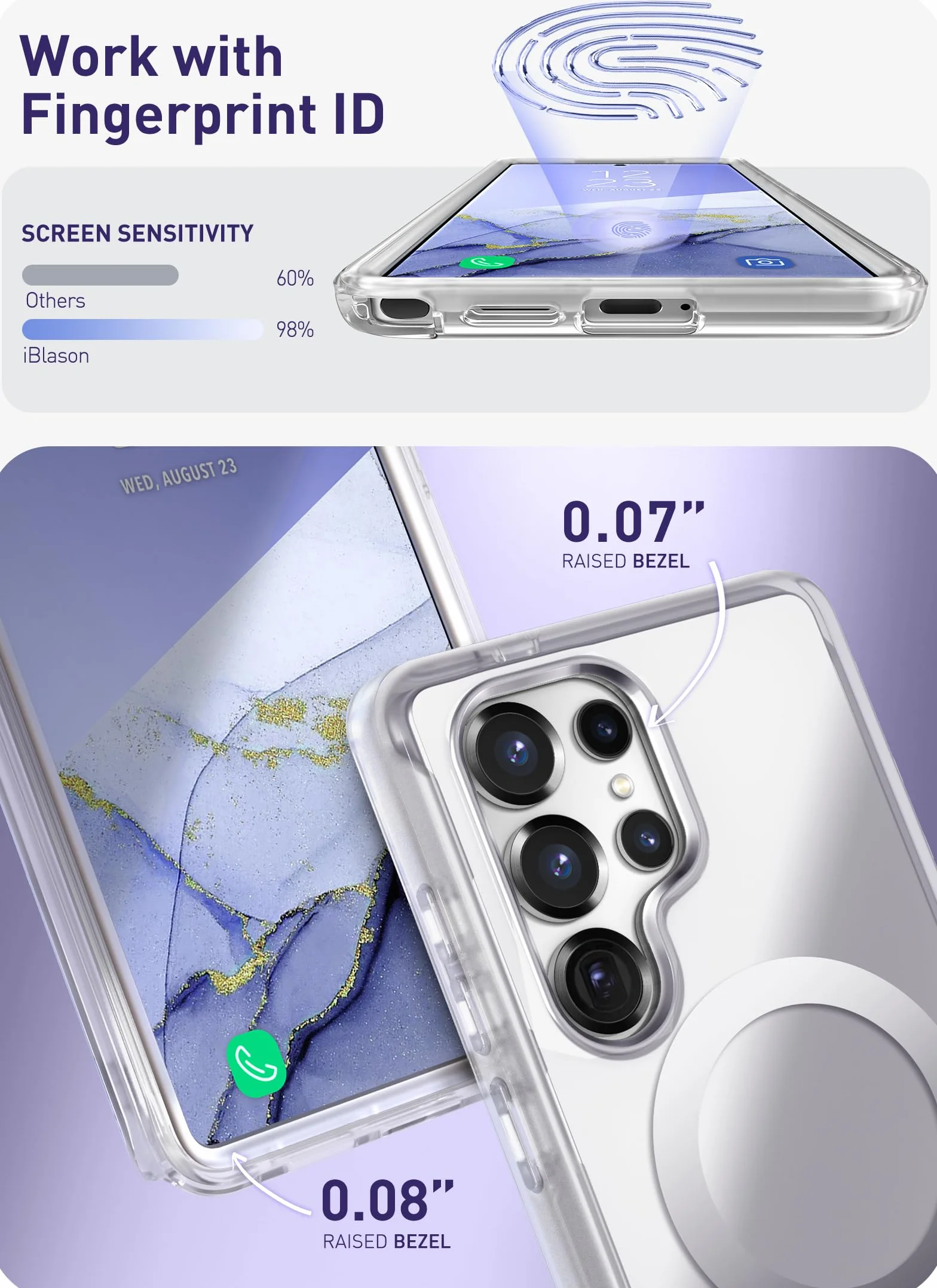 i-Blason Cosmo etui MagSafe Samsung Galaxy S25 Ultra z ochraniaczem ekranu