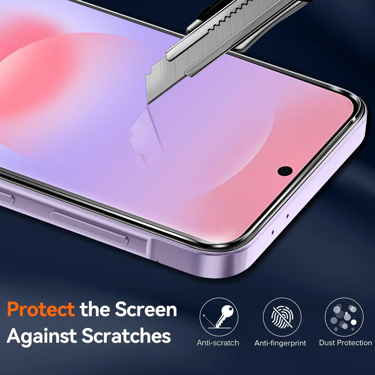 iVoler Przezroczysta obudowa antyżółknięciowa dla Samsung Galaxy A37 5G z 2 sztuk hartowanego szkła, przezroczyca obudowa antywstrząsowa do absorbowania uderzeń z miękkim i cienkim amortyzującym