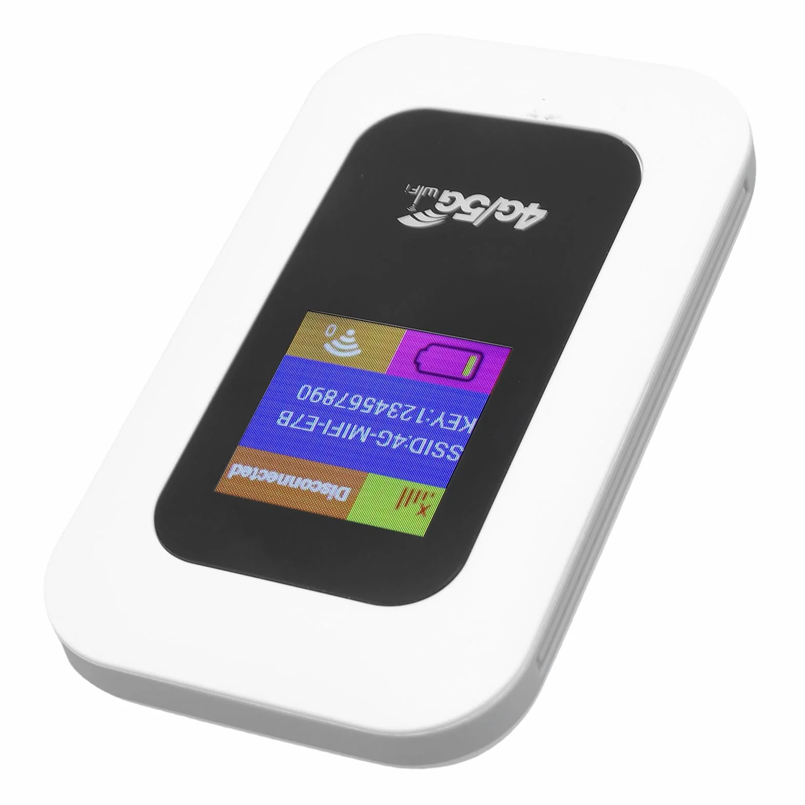 Ejoyous Mobilny Punkt Dostępu, 5G WiFi 300 Mbit/s, Gniazdo Karty SIM Typu Plug-and-play, Router WLAN, Przenośny WLAN, do 10 Użytkowników WLAN