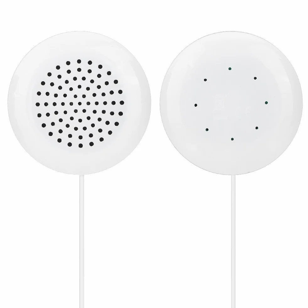 Przenośne głośniki liniowe Głośnik na poduszkę, mini głośnik 3,5 mm, głośnik pod poduszką do telefonu MP3 Przenośna płyta CD (biała), Głośnik Mini głośnik Przenośny głośnik 3 5 mm Poduszkowy głoś
