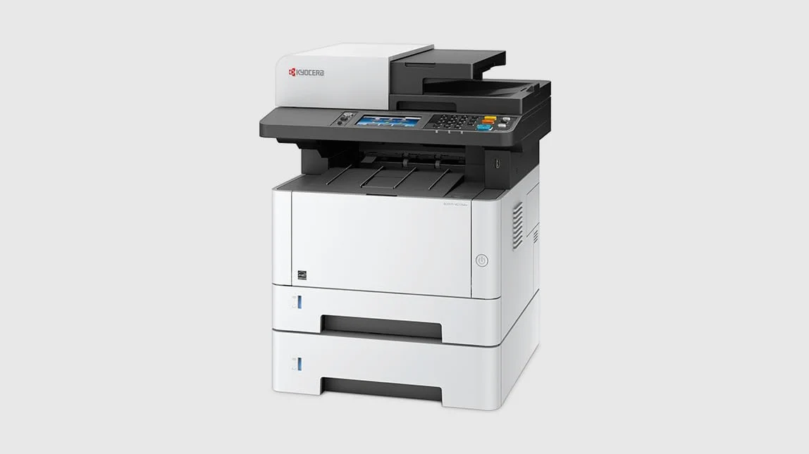 Kyocera Ecosys M2735dw bezprzewodowa drukarka wielofunkcyjna, czarno-biała, 35 stron na minutę. Skaner kopiarka, faks, drukarka Wi-Fi, urządzenie wielofunkcyjne, w zestawie z funkcją druku mobilnego