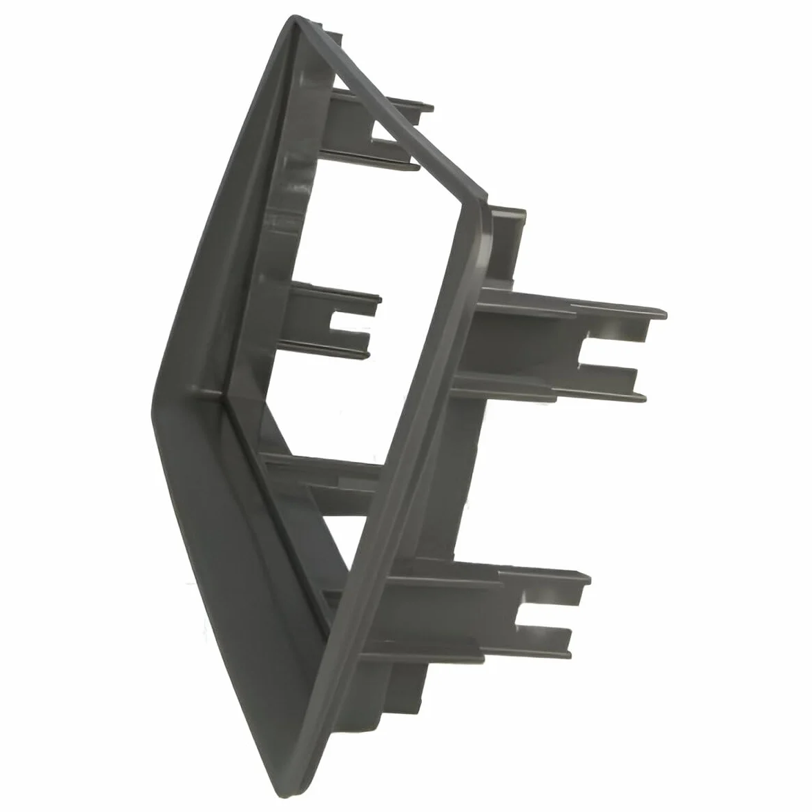 Sound-way - Zestaw do montażu radia samochodowego, przednia rama radia DIN, adapter kompatybilny z Fiat Panda (169) 2003-2012