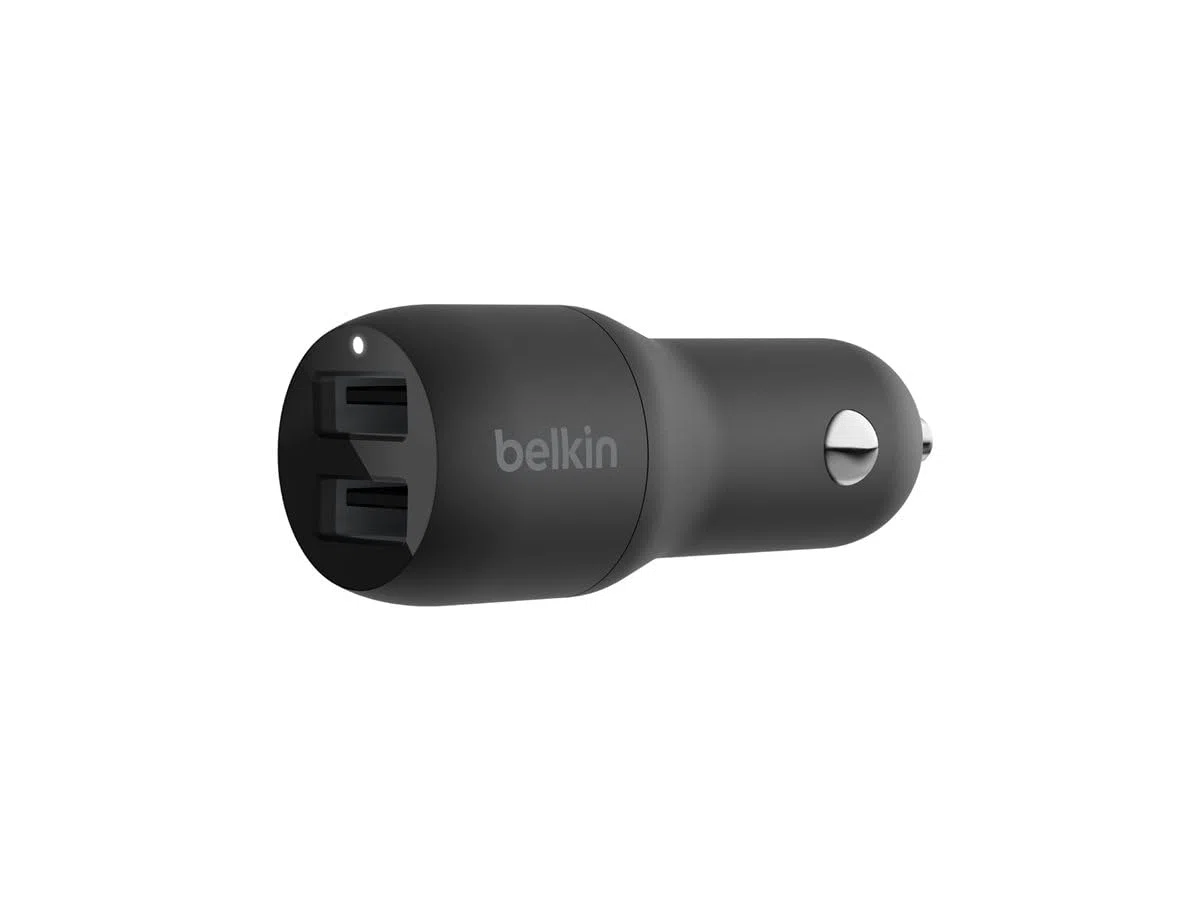 Belkin BoostCharge Dual Kfz-Ladegerät, 2 Ports, 24W