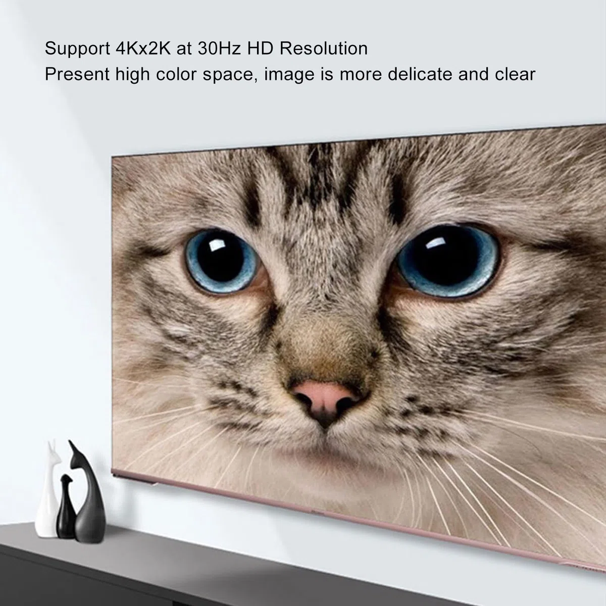4KX2K 30Hz HDMI Kontroler ściany Wideo, 1 w 4 Out 2x2 TV SPLICICING, SLICK Multiviewer FIS (wtyczka UE)