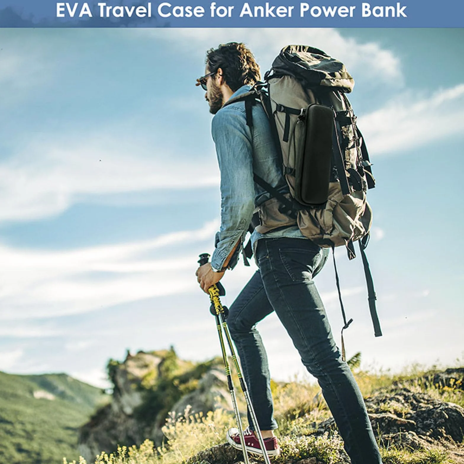 Torba do przechowywania EVA do Anker Prime 27650 mAh (250W) / Anker 737 Power Station, czarna
