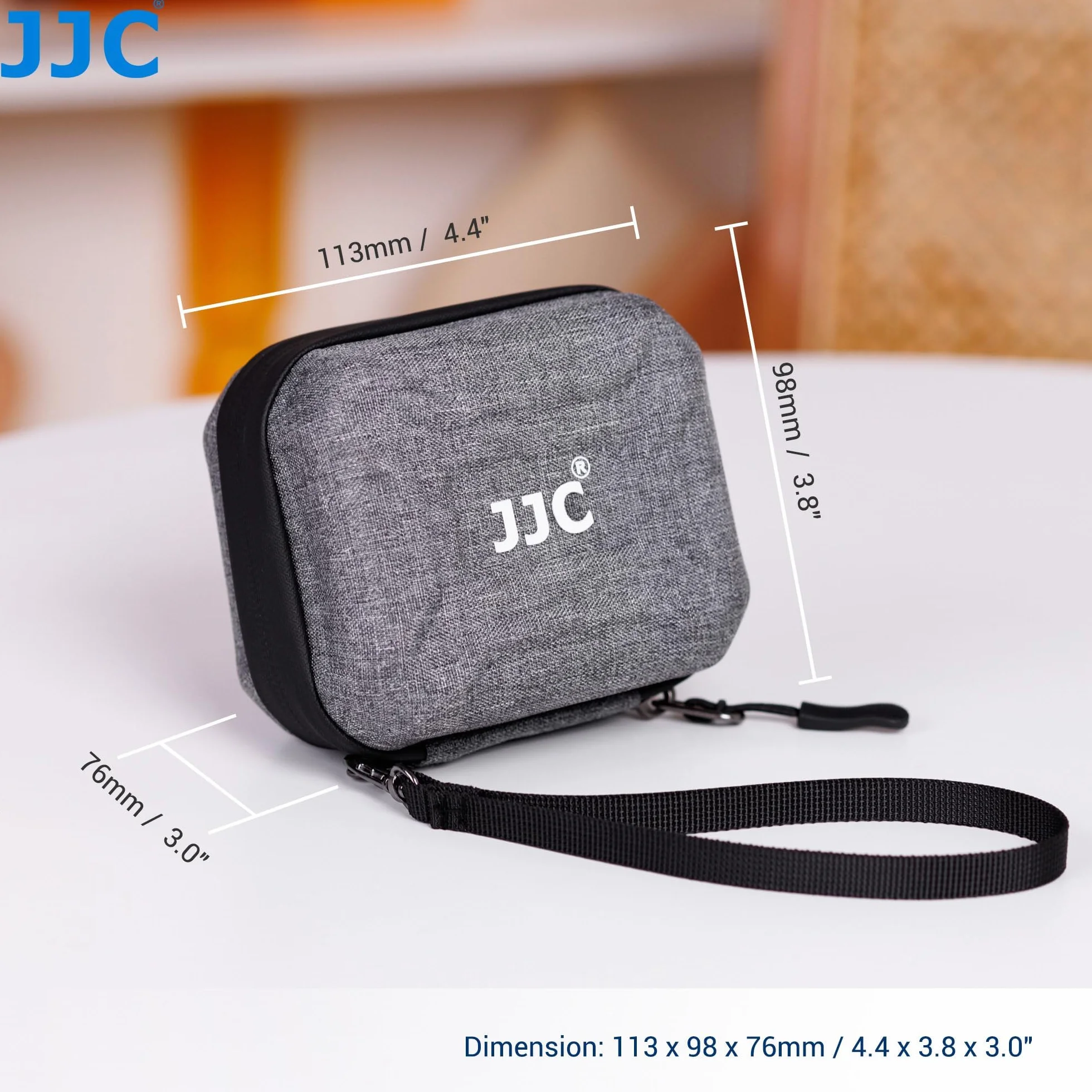 JJC Torba na Filtr Aparatu i Obiektyw, Mieści 10 Okrągłych Filtrów do 67 mm, Wodoodporna i Pyłoszczelna