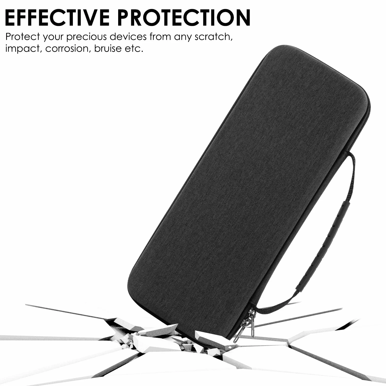 Etui podróżne na klawiaturę 60% 61-klawiszowa, torba ochronna do przechowywania, kompatybilna z Razer Huntsman