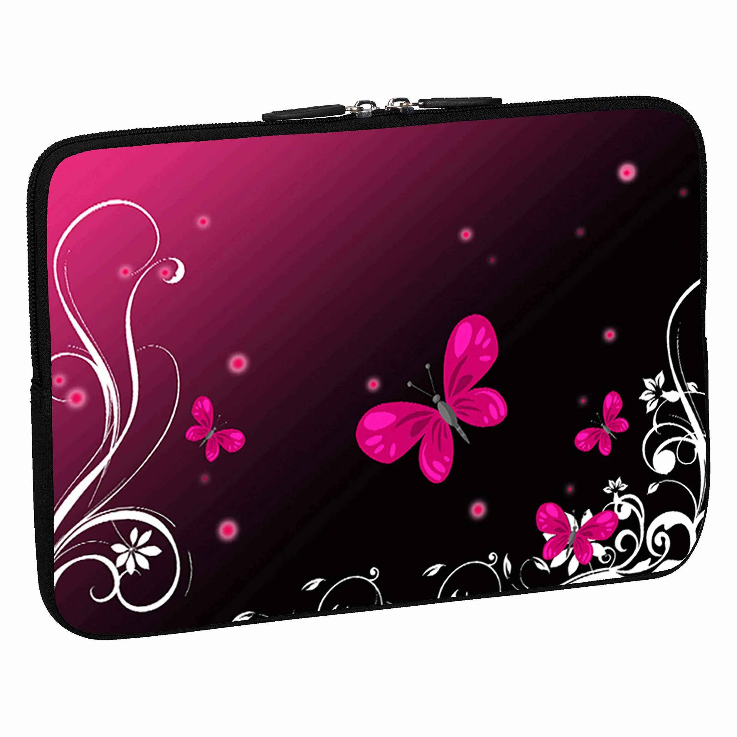PEDEA Designerski pokrowiec ochronny na notebook do 17,3 cala (43,9 cm), motyl