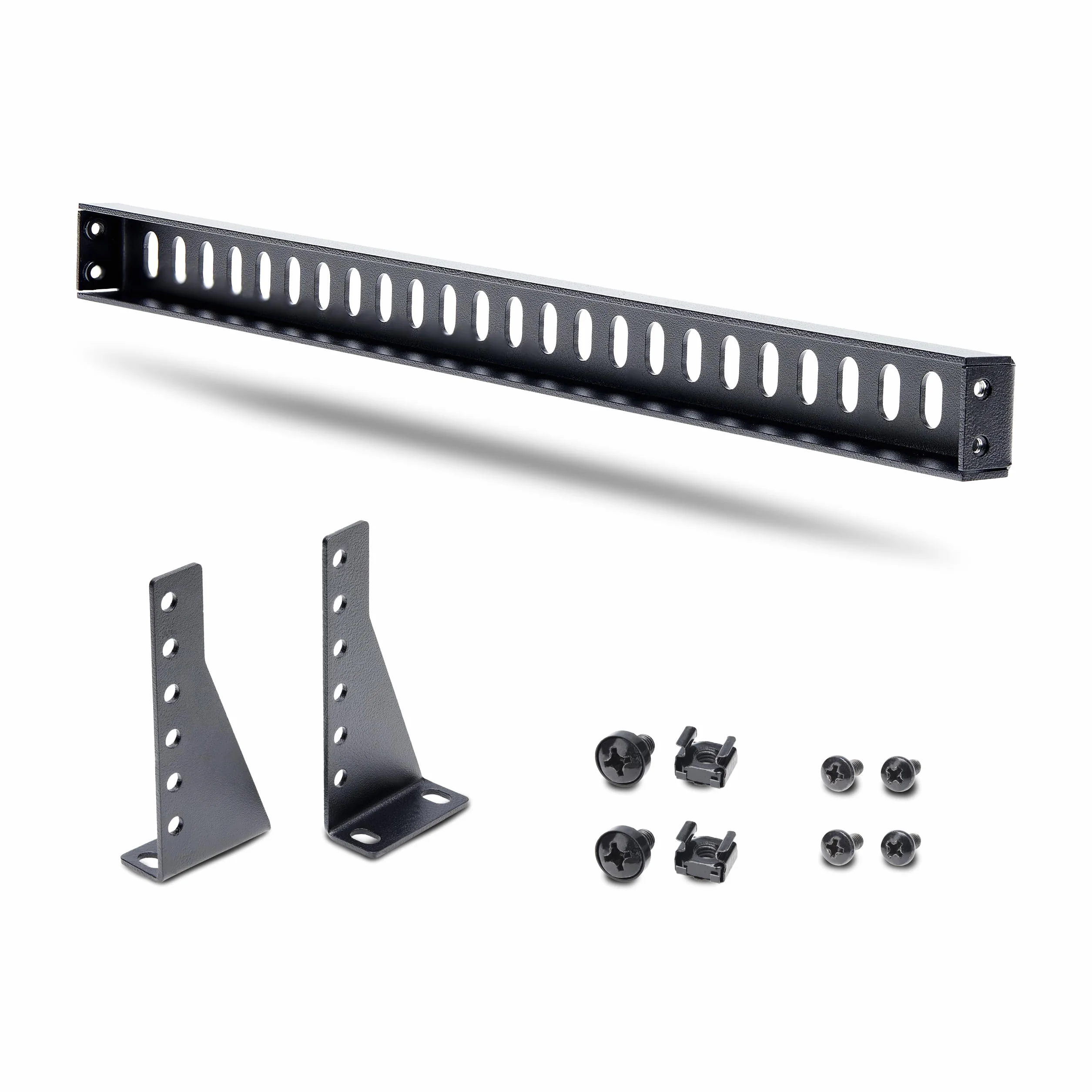 StarTech.com 1U pozioma prowadnica kablowa 48.3 cm do montażu w stojaku