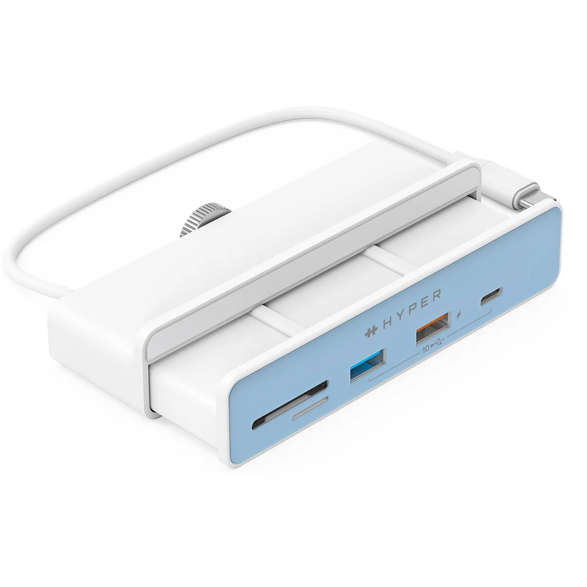 HYPER HD34A8 station d'accueil USB 3.2 Gen 1 (3.1 Gen 1) Type-C Blanc