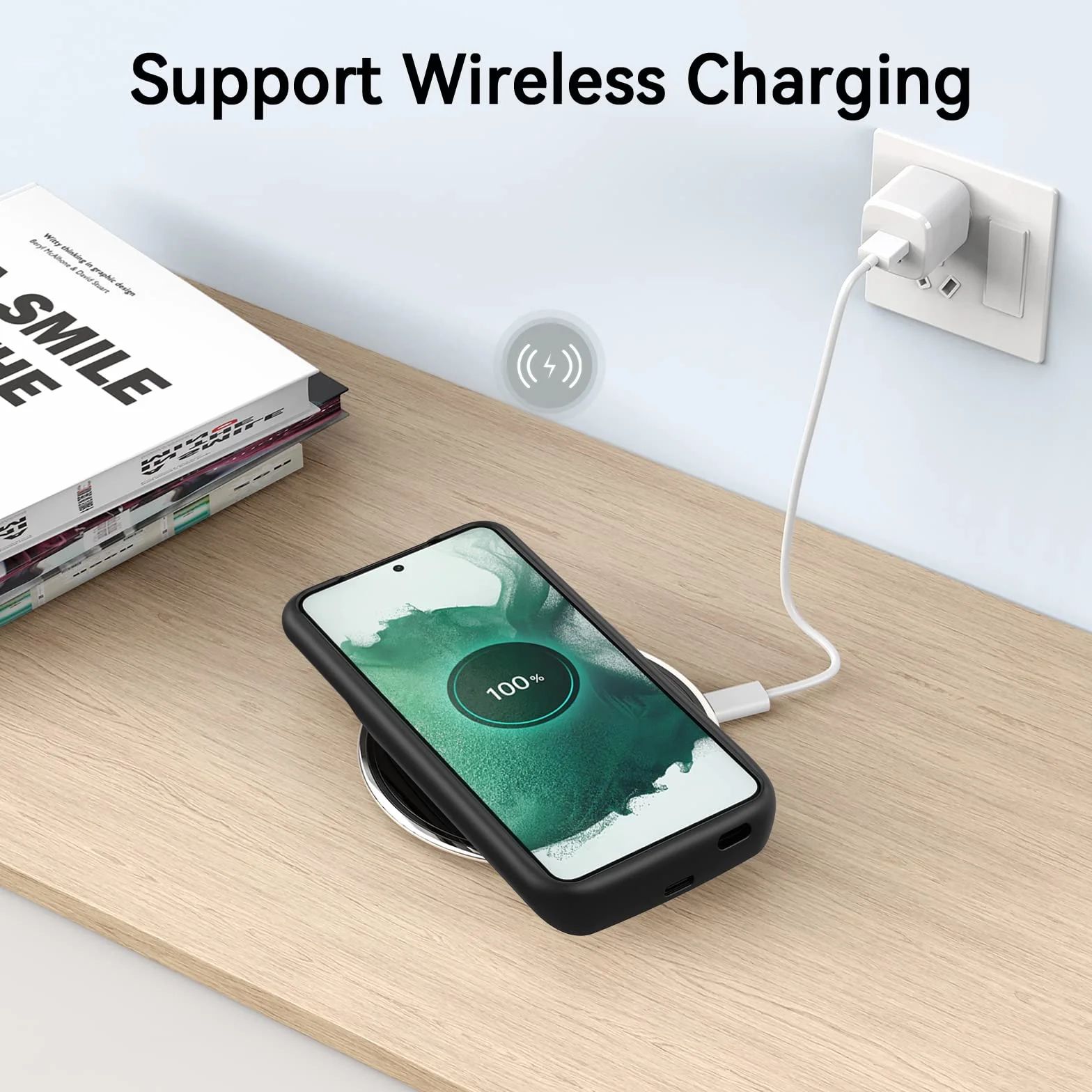 Przenośna ładowarka baterii etui 4700 mAh do Galaxy S22 6,1 cala