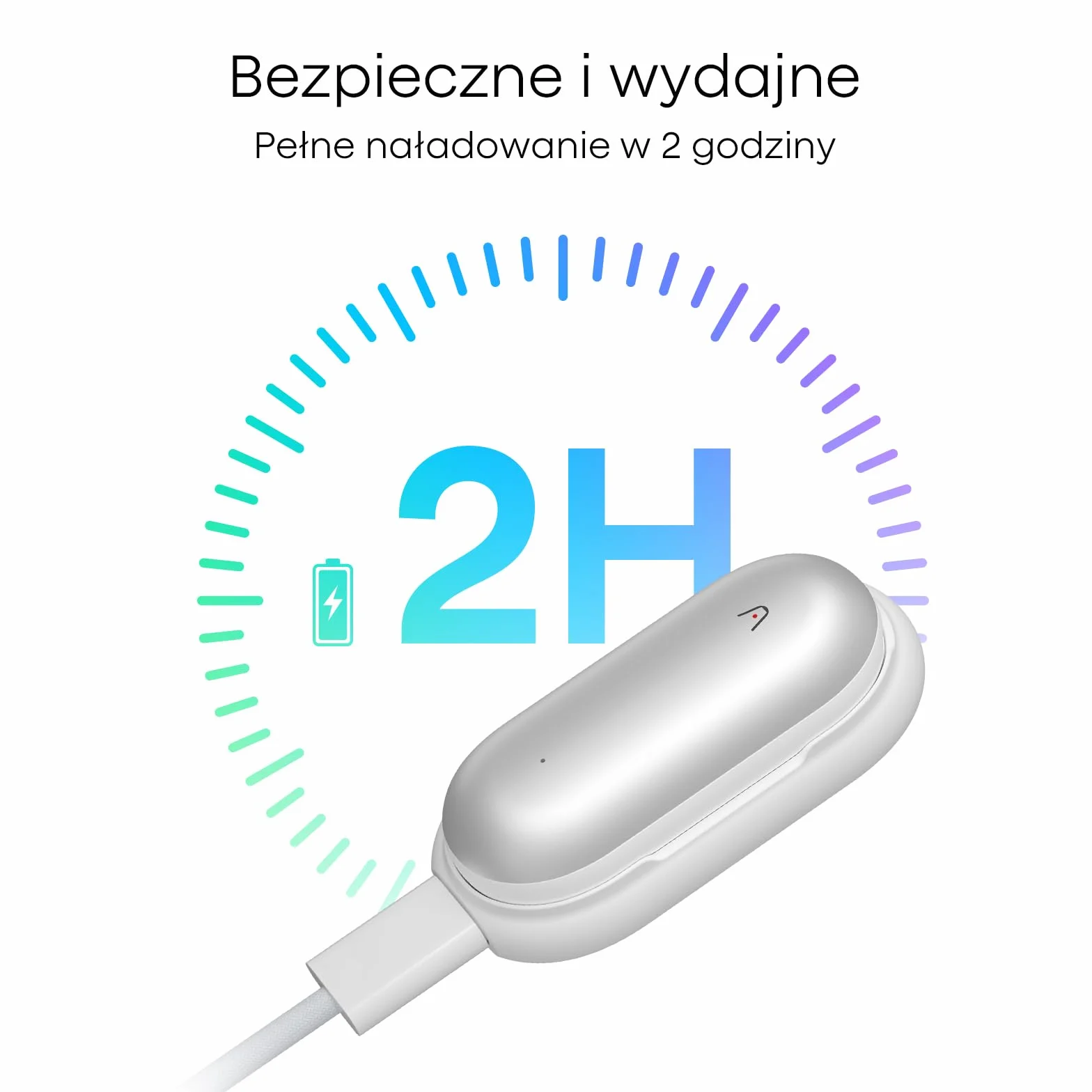 Plaud NotePin i NotePin S tacja Ładowania Magnetyczna z Antypoślizgową Podstawą i Kablem USB-C, Szybkie Ładowanie 2h, Akcesorium do Dyktafonu AI NotePin S