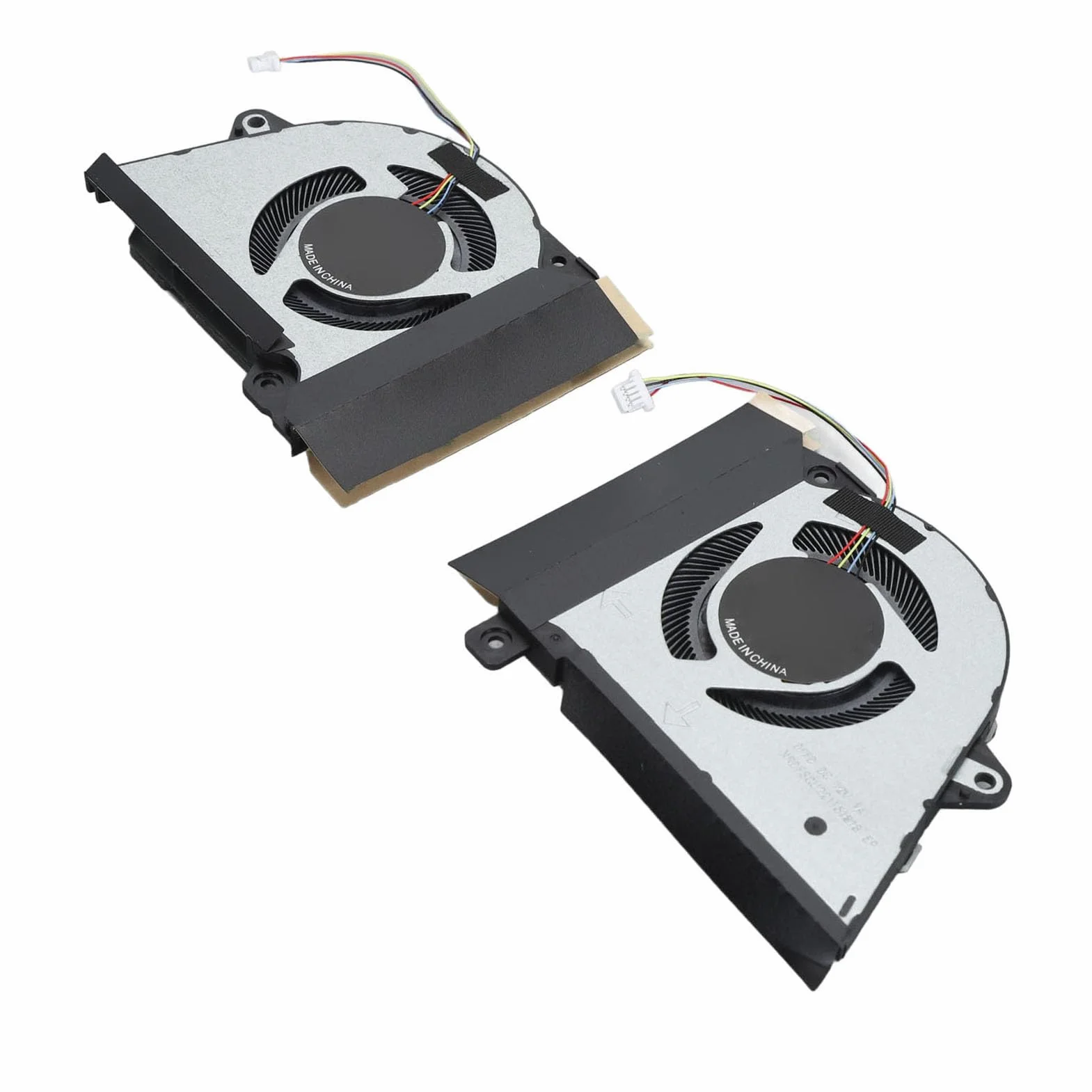 Zapasowy Wentylator Chłodzący do ROG Zephyrus G14 GA401 GA401I GA401IU GA401IV Laptopa, 4-pinowe Złącze Zasilania, DC 12V 1A (Wentylator chłodzący CPU i GPU)