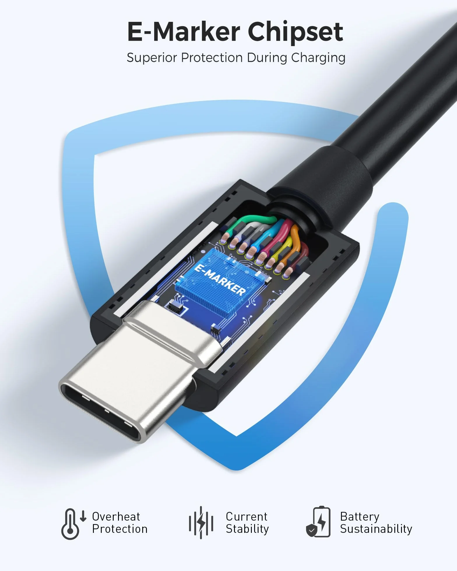Cable Matters Kabel Thunderbolt 4 40 Gb/s, 0,8 m, wideo 8K i ładowaniem 240 W, 0,8 m, kabel Thunderbolt 4 90 stopni, kompatybilny z USB 4, Thunderbolt3/5 i USB-C
