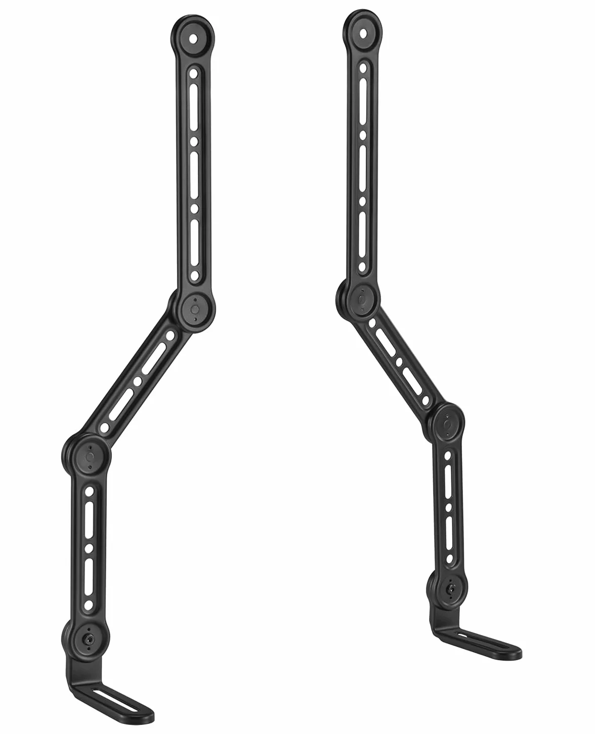 Uniwersalny uchwyt na soundbar HZ32-2L do ekranów do 90 cali, pochylany i wychylny, obciążenie 15 kg, VESA