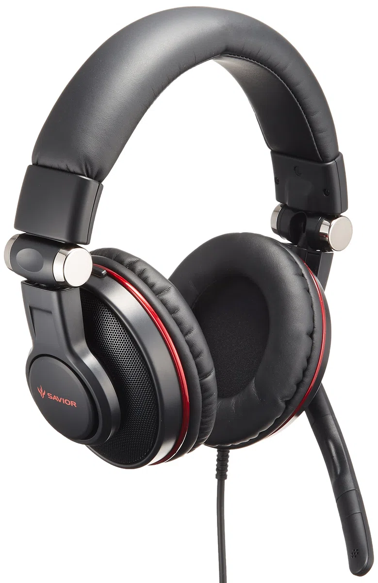 Buffalo Savior BSHSUH05BK opaska binauralna czarna zestaw słuchawkowy - zestaw słuchawkowy (PC/Gaming, 5.1 kanały, binaural, opaska na głowę, czarna, okablowana)