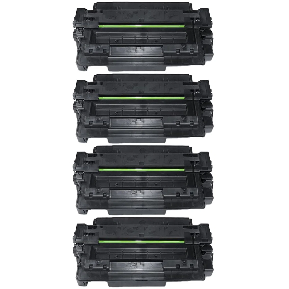 Przebudowany dla HP LaserJet P 3005 X - Q7551A / 51A - Zestaw tonerów 4x czarny - dla ok. 4 x 6,500 stron (5% pokrycia)