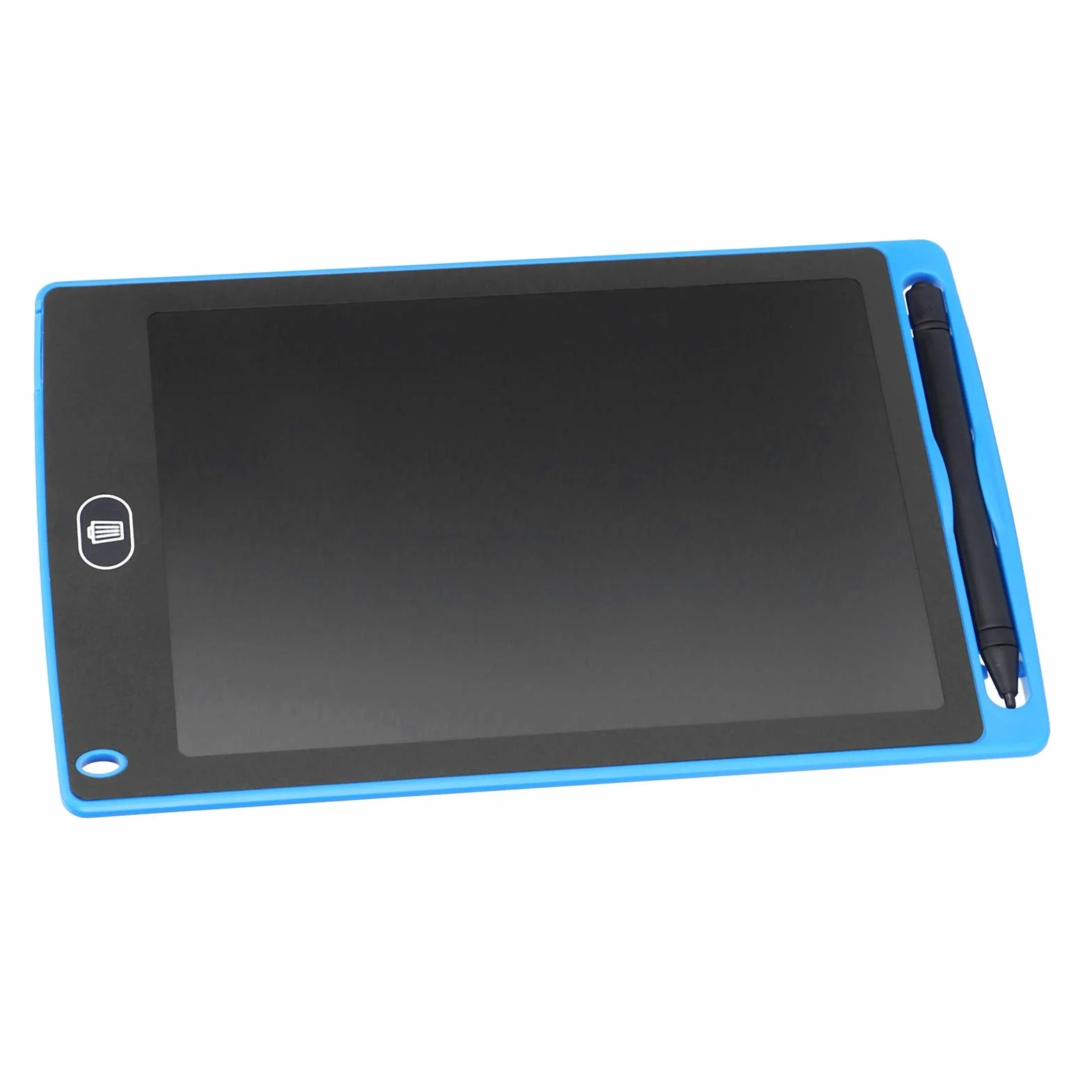 Zerodis Tablet do pisania LCD, elektroniczna tablica do pisania 20 cm z długopisem kolorowy ekran bez promieniowania ochrona oczu dorośli dzieci pismo ręczne narzędzie do przenoszenia informacji (niebieski)