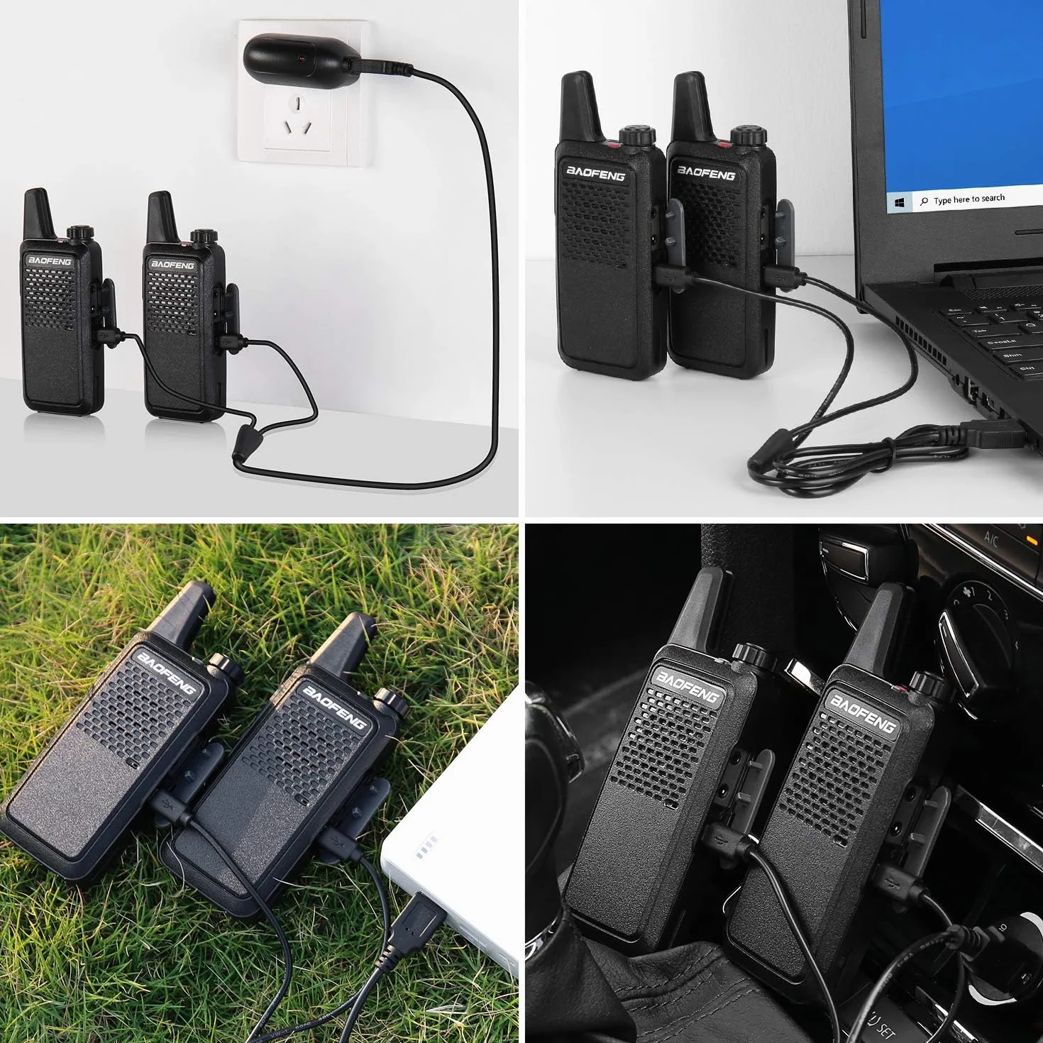 Baofeng GT-22 Krótkofalówka PMR 446 16 kanałów Zestaw 2 sztuki