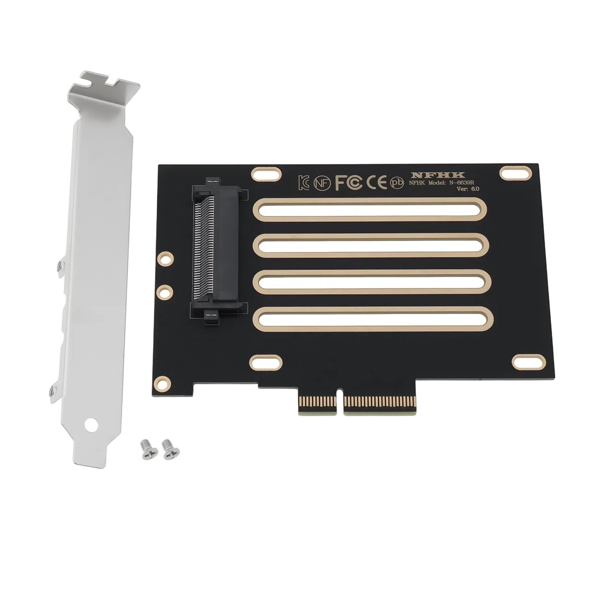 Create idea Adapter hosta SFF-8639 U.2 na PCI-E 3.0 X4 Way kompatybilny z płytą główną Intel 750 NVMe PCIe SSD