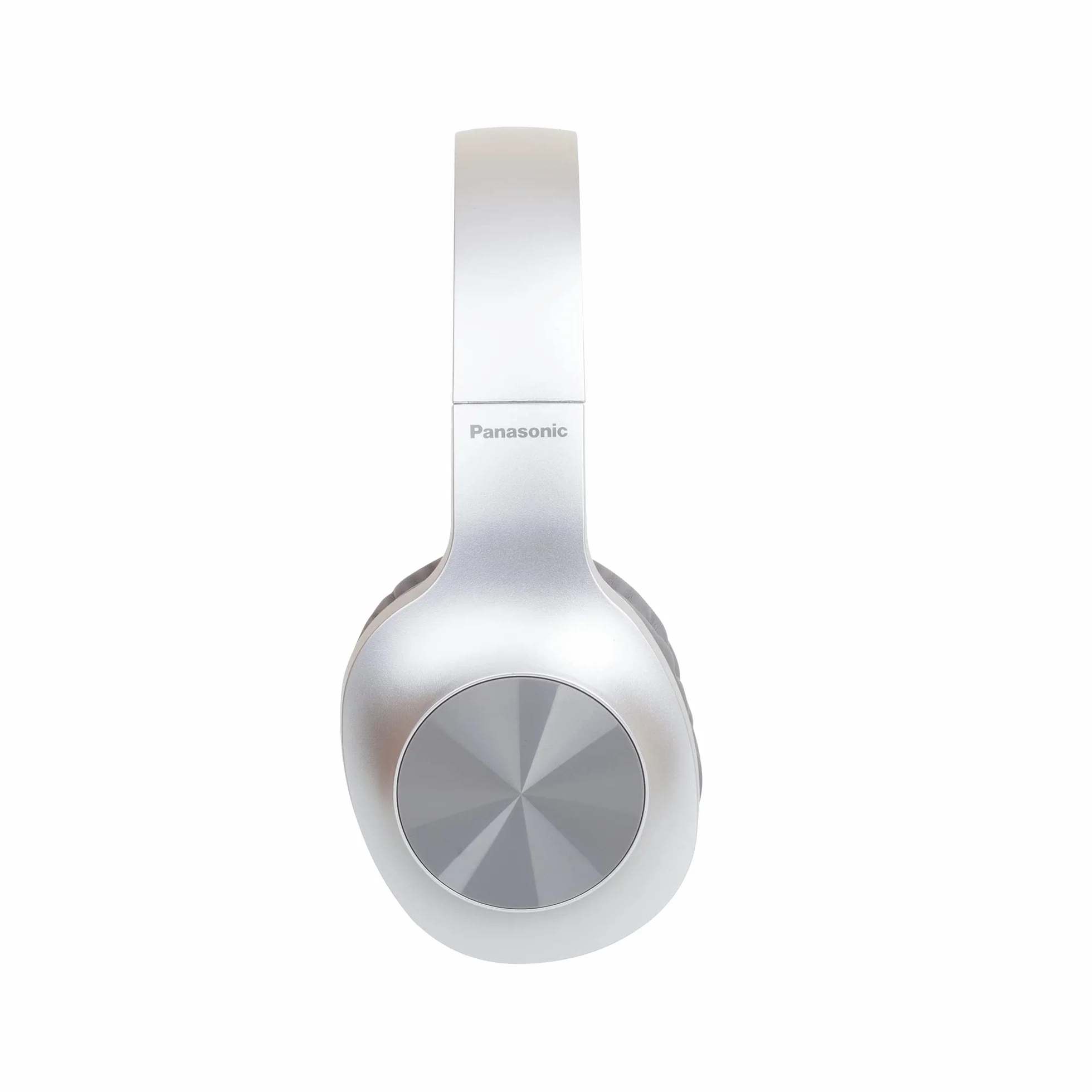 Panasonic RB-HX220BDES Bezprzewodowe Słuchawki, z Ergonomicznym Dopasowaniem, Wyjątkowo Niskimi Tonami, Czasem Odtwarzania do 23 Godzin, Szybkim i Łatwym Połączeniem Oraz Składaną Konstrukcją, Srebro